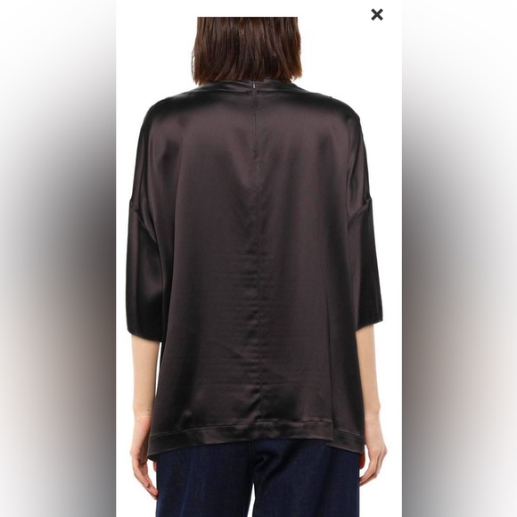 Silk Blouse Livana Conti Italy brand 4 size new no tag - Picture 2 of 7